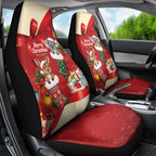 Kangaroo Koala Cockatoo Christmas Australia Car Seat Cover Aussie Xmas Sock Coquette Bow