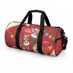 Kangaroo Koala Cockatoo Christmas Australia Duffle Bag Aussie Xmas Sock Coquette Bow