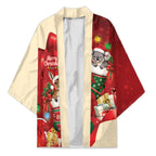 Kangaroo Koala Cockatoo Christmas Australia Kimono Aussie Xmas Sock Coquette Bow