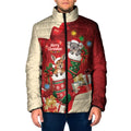 Kangaroo Koala Cockatoo Christmas Australia Padded Jacket Aussie Xmas Sock Coquette Bow