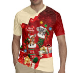 Kangaroo Koala Cockatoo Christmas Australia Rugby Jersey Aussie Xmas Sock Coquette Bow