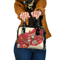 Kangaroo Koala Cockatoo Christmas Australia Shoulder Handbag Aussie Xmas Sock Coquette Bow