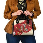 Kangaroo Koala Cockatoo Christmas Australia Shoulder Handbag Aussie Xmas Sock Coquette Bow