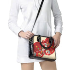 Kangaroo Koala Cockatoo Christmas Australia Shoulder Handbag Aussie Xmas Sock Coquette Bow
