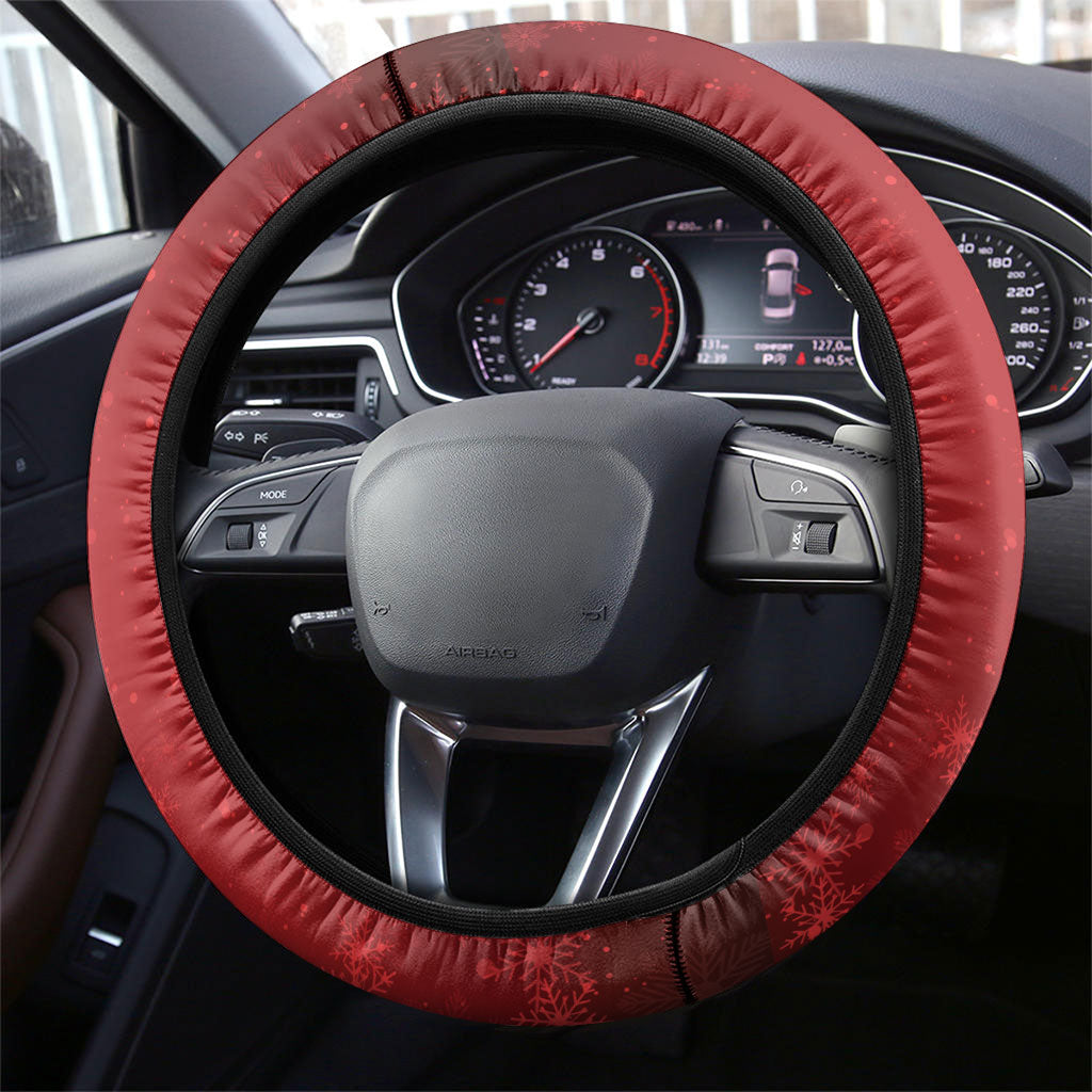 Kangaroo Koala Cockatoo Christmas Australia Steering Wheel Cover Aussie Xmas Sock Coquette Bow