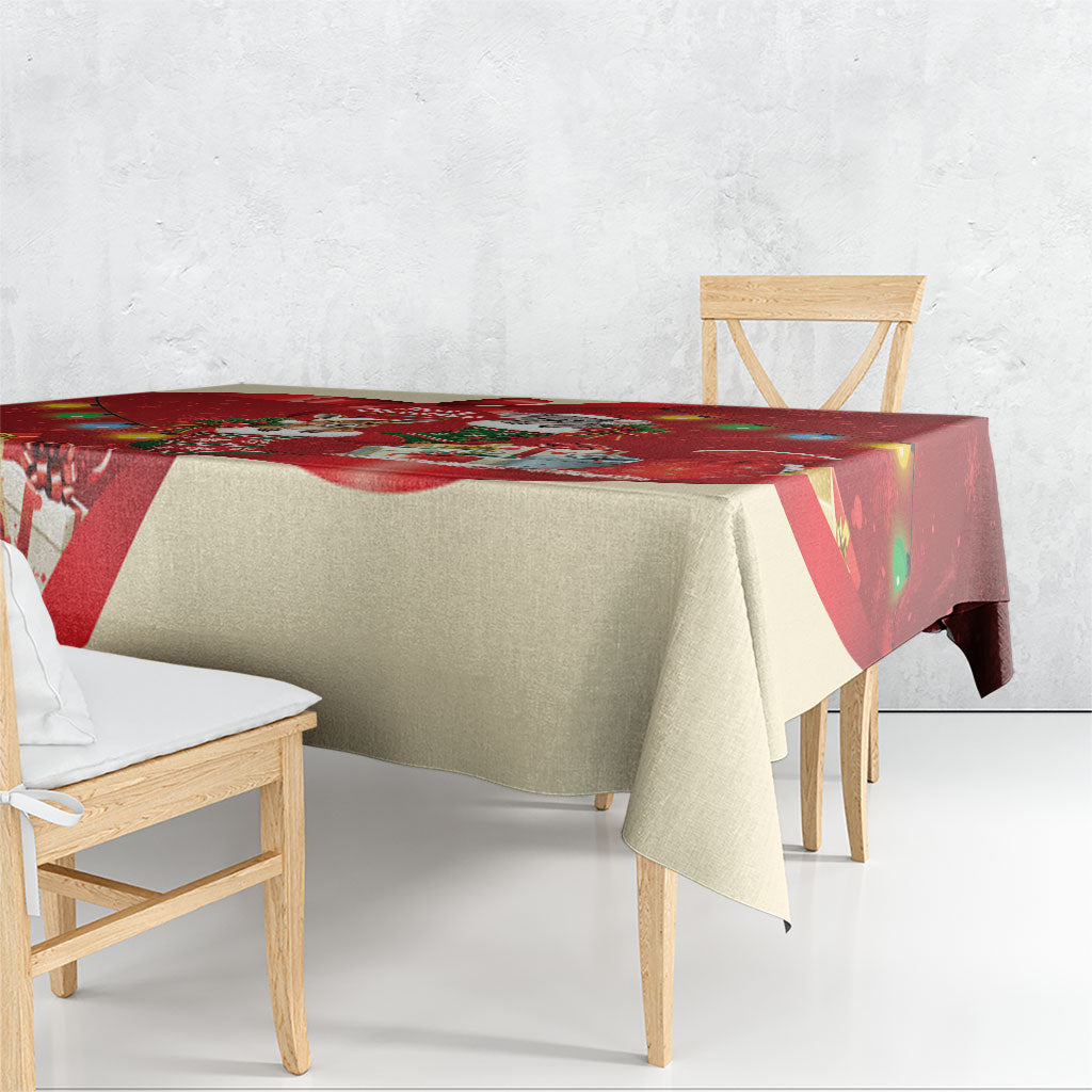 Kangaroo Koala Cockatoo Christmas Australia Tablecloth Aussie Xmas Sock Coquette Bow