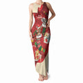 Kangaroo Koala Cockatoo Christmas Australia Tank Maxi Dress Aussie Xmas Sock Coquette Bow
