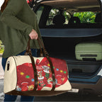 Kangaroo Koala Cockatoo Christmas Australia Travel Bag Aussie Xmas Sock Coquette Bow