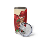 Kangaroo Koala Cockatoo Christmas Australia Tumbler Cup Aussie Xmas Sock Coquette Bow