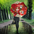 Kangaroo Koala Cockatoo Christmas Australia Umbrella Aussie Xmas Sock Coquette Bow