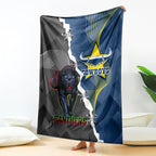 personalised-panthers-and-cowboys-rugby-blanket-sporty-version