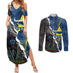 personalised-panthers-and-cowboys-rugby-couples-matching-summer-maxi-dress-and-long-sleeve-button-shirts-sporty-version