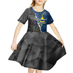 personalised-panthers-and-cowboys-rugby-kid-short-sleeve-dress-sporty-version