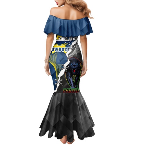 personalised-panthers-and-cowboys-rugby-mermaid-dress-sporty-version