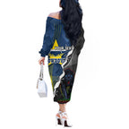 personalised-panthers-and-cowboys-rugby-off-the-shoulder-long-sleeve-dress-sporty-version