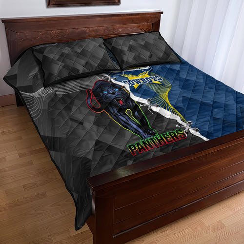 personalised-panthers-and-cowboys-rugby-quilt-bed-set-sporty-version