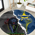 personalised-panthers-and-cowboys-rugby-round-carpet-sporty-version