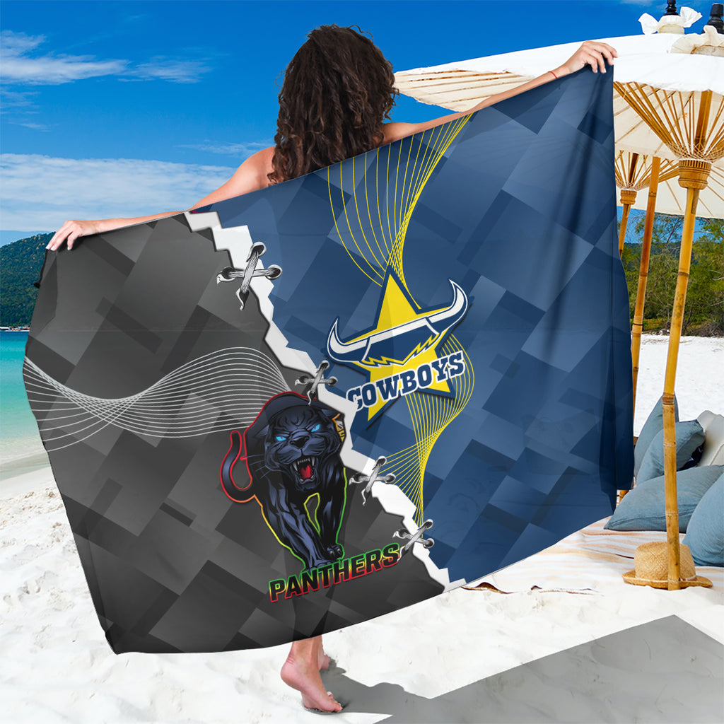 personalised-panthers-and-cowboys-rugby-sarong-sporty-version