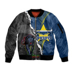personalised-panthers-and-cowboys-rugby-sleeve-zip-bomber-jacket-sporty-version