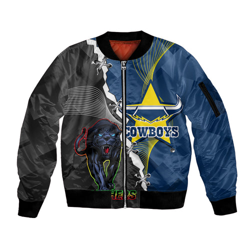 personalised-panthers-and-cowboys-rugby-sleeve-zip-bomber-jacket-sporty-version