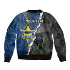 personalised-panthers-and-cowboys-rugby-sleeve-zip-bomber-jacket-sporty-version