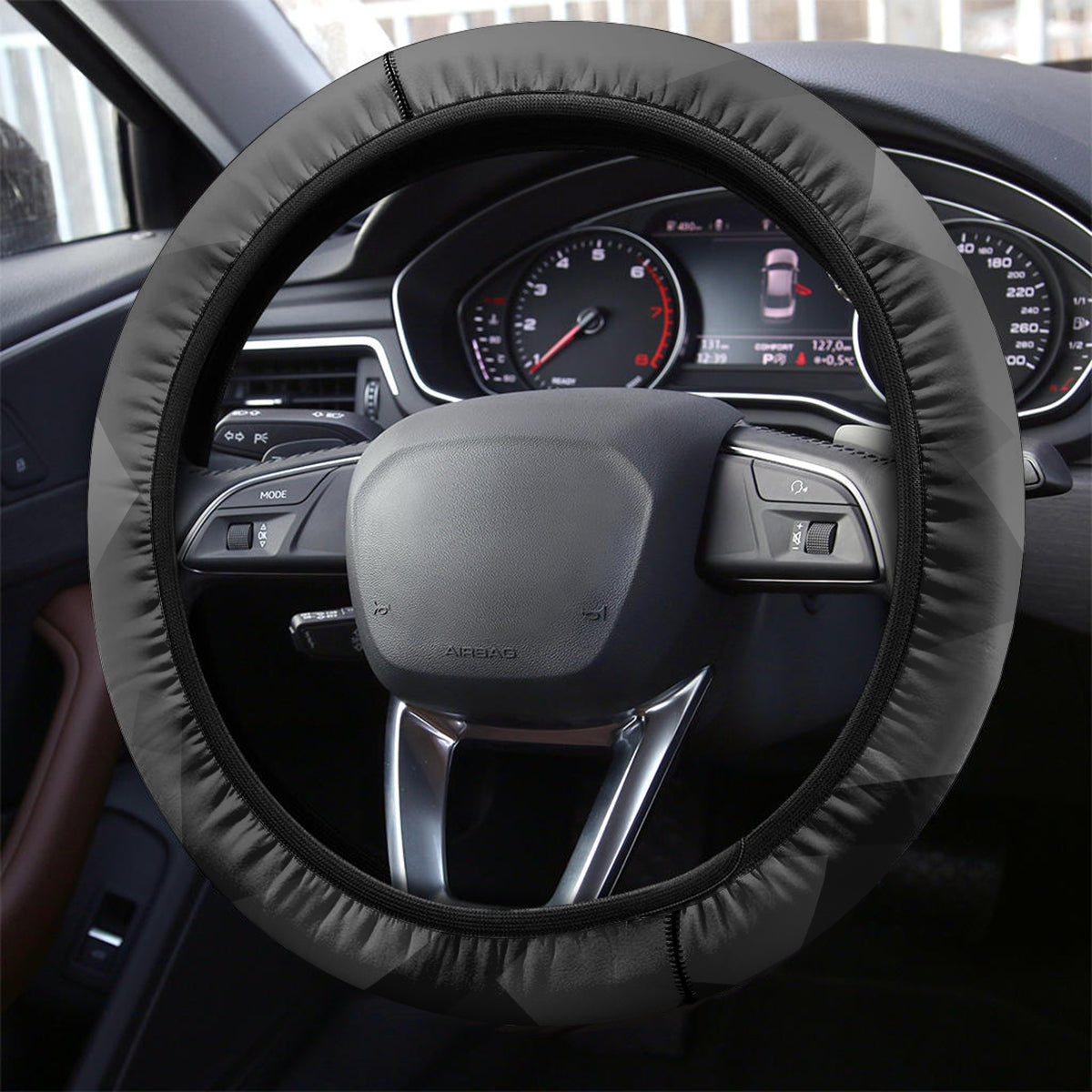 Panthers And Cowboys Rugby Steering Wheel Cover Sporty Version