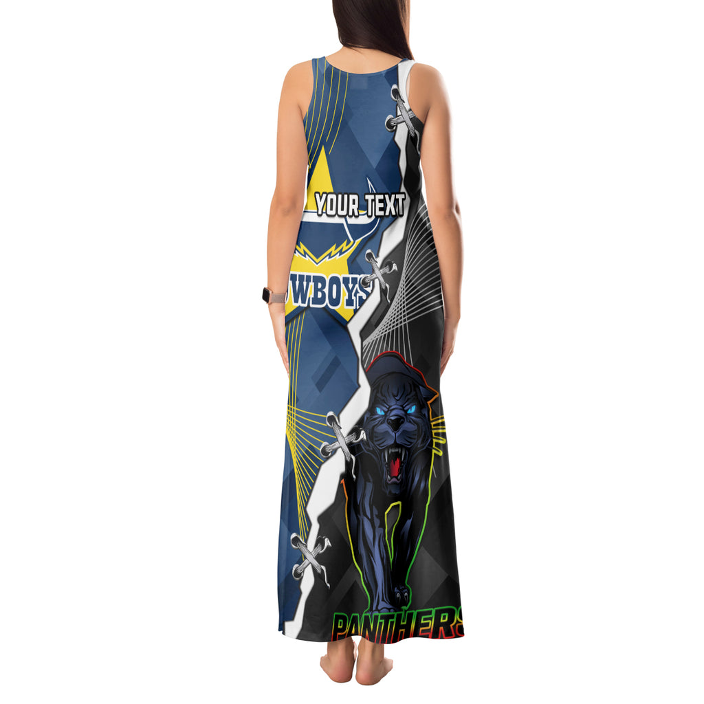 personalised-panthers-and-cowboys-rugby-tank-maxi-dress-sporty-version
