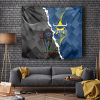 personalised-panthers-and-cowboys-rugby-tapestry-sporty-version