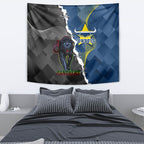 personalised-panthers-and-cowboys-rugby-tapestry-sporty-version