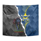 personalised-panthers-and-cowboys-rugby-tapestry-sporty-version