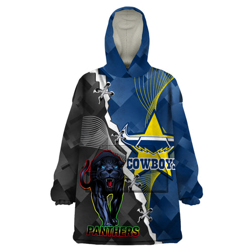 personalised-panthers-and-cowboys-rugby-wearable-blanket-hoodie-sporty-version