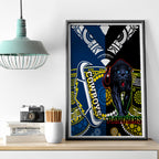 custom-panthers-and-cowboys-rugby-canvas-wall-art-aboriginal-version