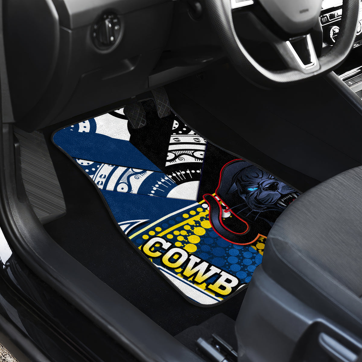 custom-panthers-and-cowboys-rugby-car-mats-aboriginal-version