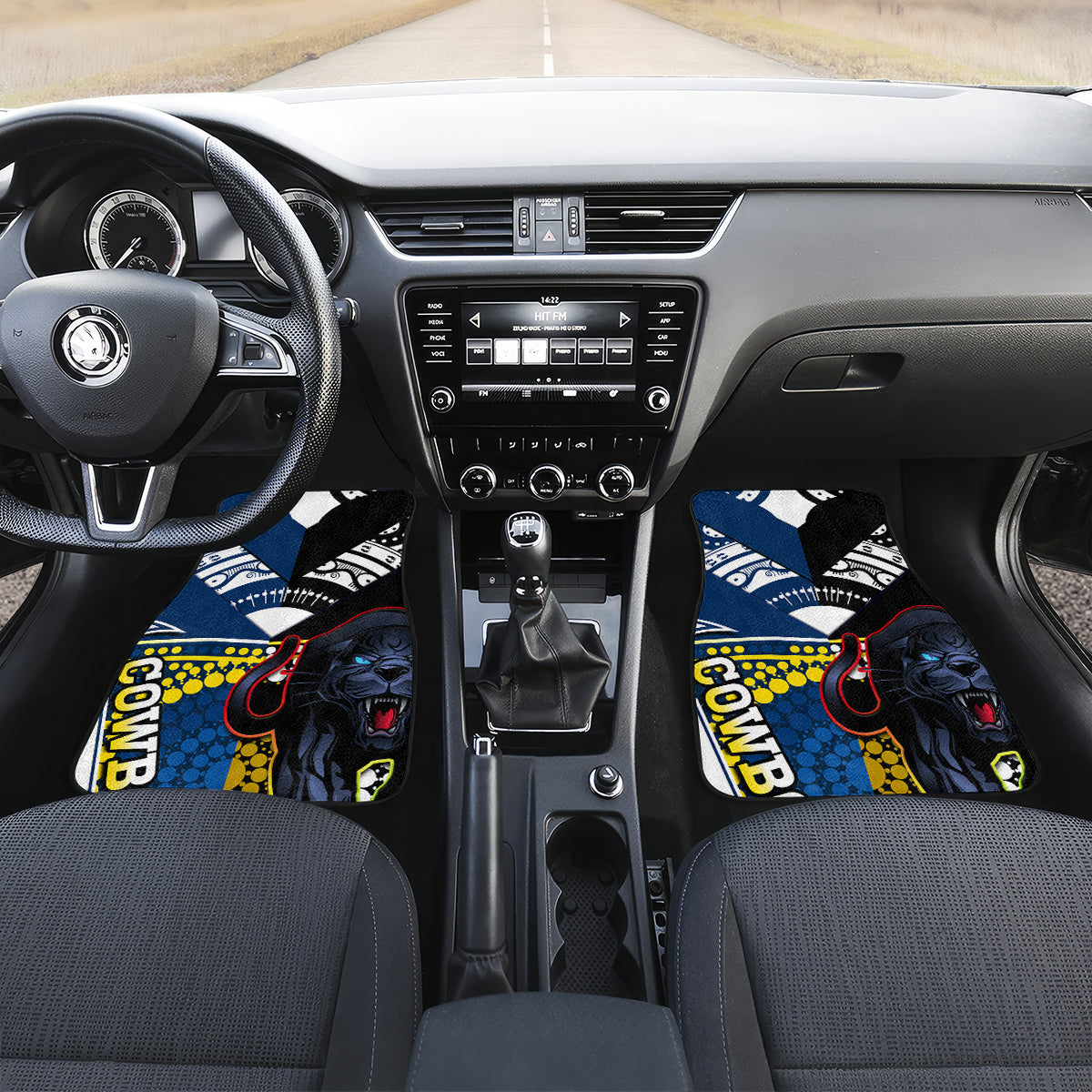 custom-panthers-and-cowboys-rugby-car-mats-aboriginal-version