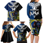 custom-panthers-and-cowboys-rugby-family-matching-long-sleeve-bodycon-dress-and-hawaiian-shirt-aboriginal-version