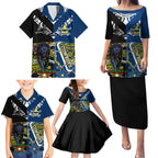 custom-panthers-and-cowboys-rugby-family-matching-puletasi-dress-and-hawaiian-shirt-aboriginal-version