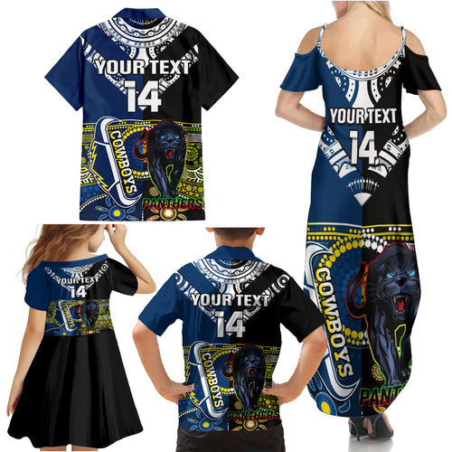 custom-panthers-and-cowboys-rugby-family-matching-summer-maxi-dress-and-hawaiian-shirt-aboriginal-version