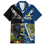 custom-panthers-and-cowboys-rugby-family-matching-summer-maxi-dress-and-hawaiian-shirt-aboriginal-version