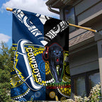 custom-panthers-and-cowboys-rugby-garden-flag-aboriginal-version
