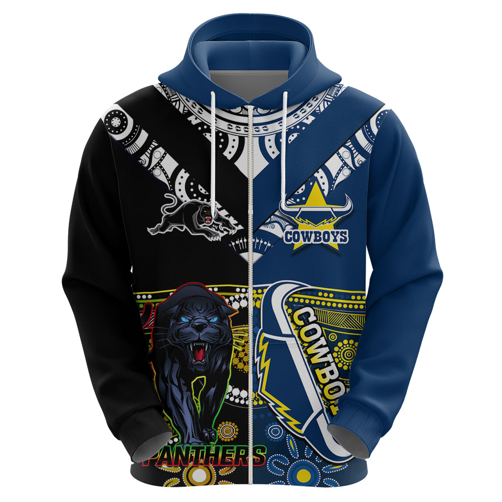 custom-panthers-and-cowboys-rugby-hoodie-aboriginal-version