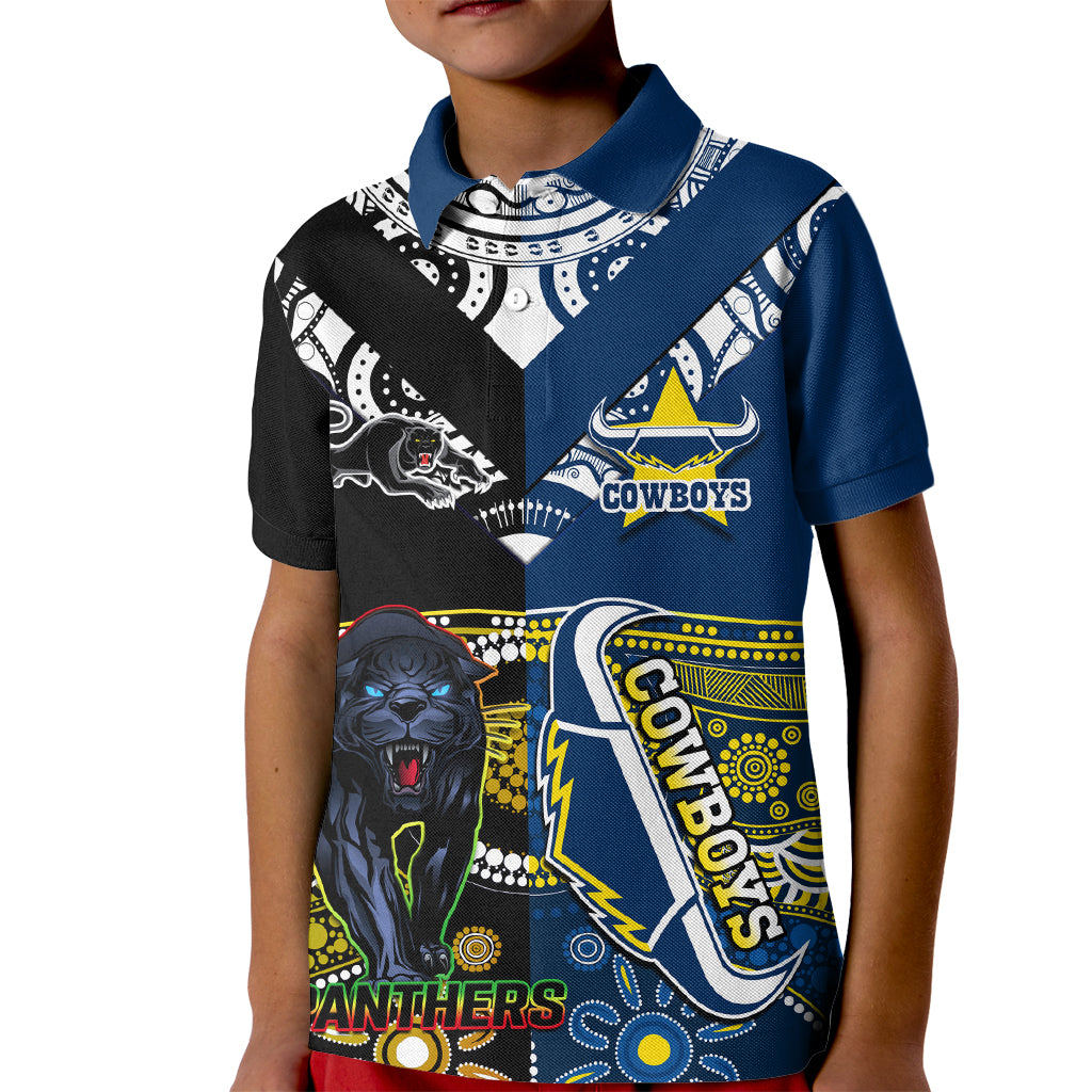custom-panthers-and-cowboys-rugby-kid-polo-shirt-aboriginal-version