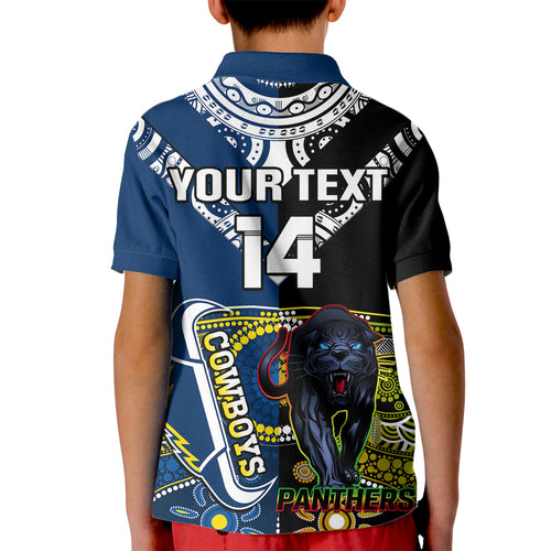 custom-panthers-and-cowboys-rugby-kid-polo-shirt-aboriginal-version