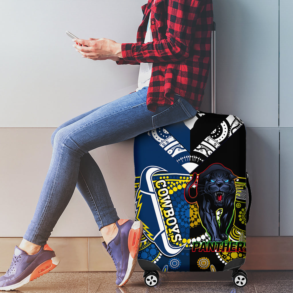 custom-panthers-and-cowboys-rugby-luggage-cover-aboriginal-version