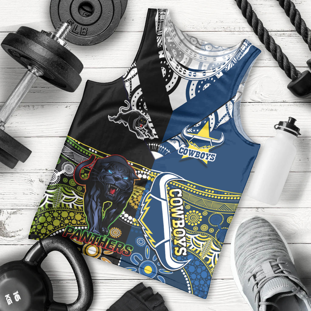 custom-panthers-and-cowboys-rugby-men-tank-top-aboriginal-version