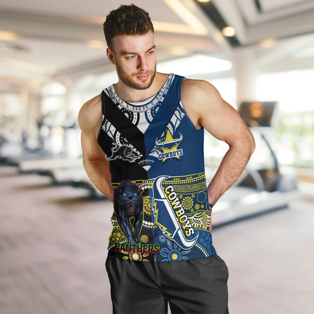 custom-panthers-and-cowboys-rugby-men-tank-top-aboriginal-version