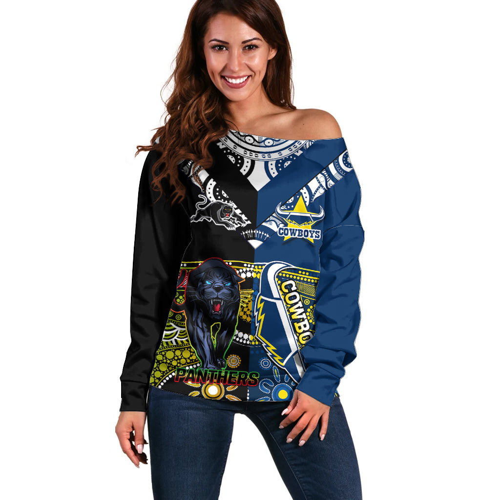custom-panthers-and-cowboys-rugby-off-shoulder-sweater-aboriginal-version