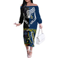 custom-panthers-and-cowboys-rugby-off-the-shoulder-long-sleeve-dress-aboriginal-version