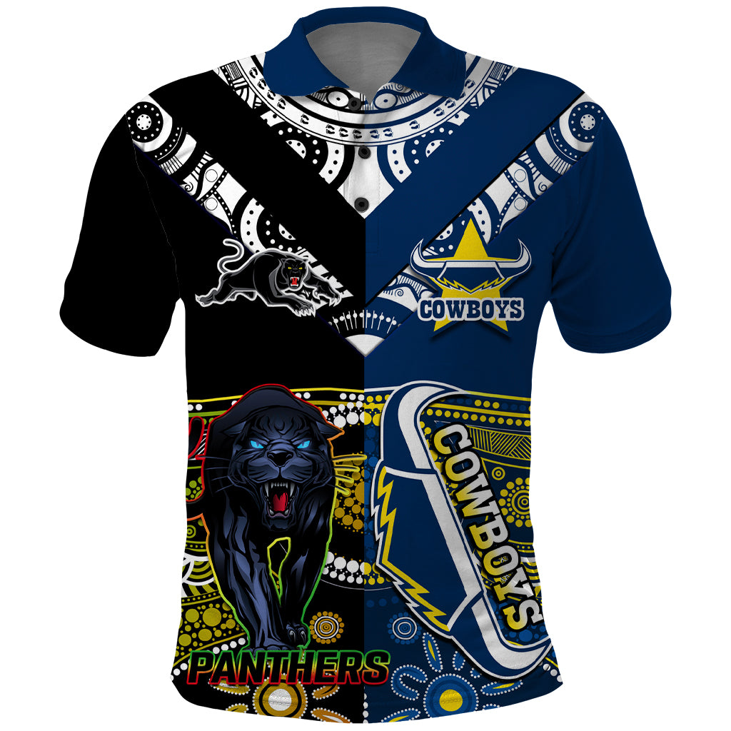 custom-panthers-and-cowboys-rugby-polo-shirt-aboriginal-version
