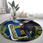 custom-panthers-and-cowboys-rugby-round-carpet-aboriginal-version