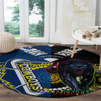custom-panthers-and-cowboys-rugby-round-carpet-aboriginal-version